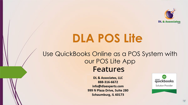 View video of POS Lite Quickbooks App features